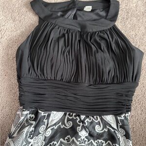 Signature by Sangria Black Dress